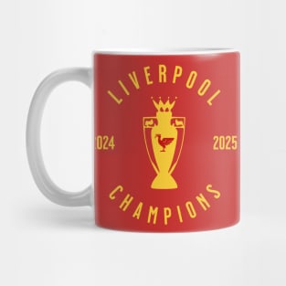 Liverpool Champions 25 yellow 3 Mug